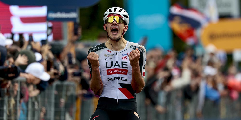 Narvaez and Arrieta shine on a turbulent opening week at the Giro d'Italia for UAE Team Emirates-XRG