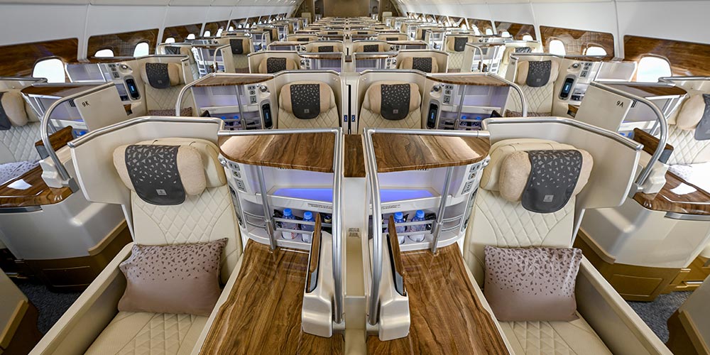 Emirates completes first-ever retrofit of two-class A380 aircraft
