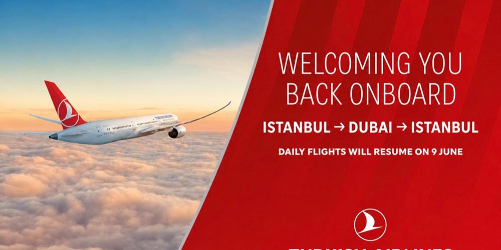 Turkish Airlines Announces Dubai Flight Resumption
