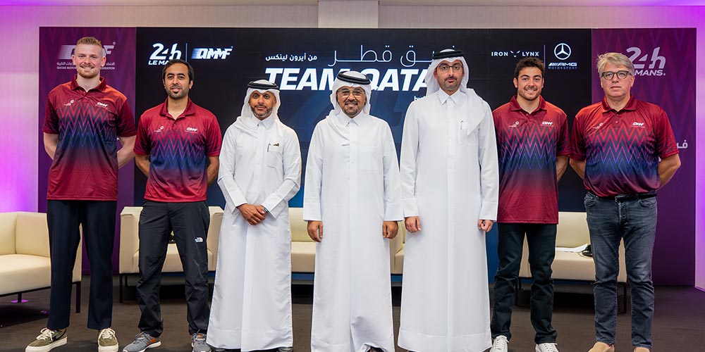 Qatar Motor & Motorcycle Federation Unveils Team Qatar Drivers Lineup and Livery Ahead of Historic Debut in 24 Hours of Le Mans