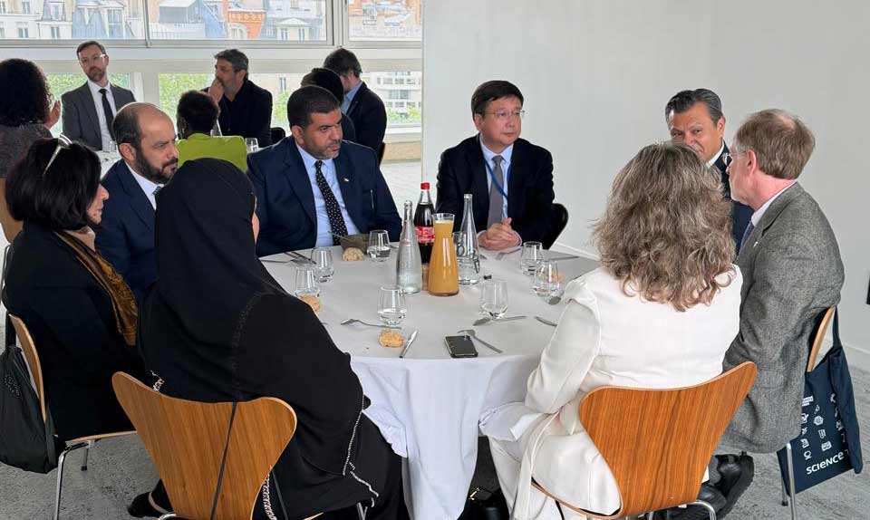 Hamdan Bin Rashid Al Maktoum Foundation and UAE Permanent Delegation to UNESCO Discuss Strengthening Cooperation