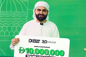 Dream Dubai Awards Its Largest Ever Grand Prize of AED10 Million to Civil Defense Employee Jamal Al Matrooshi