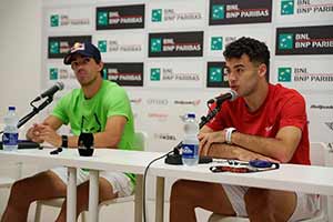BNL Italy Major Premier Padel, Lebron: "We want to win". Augsburger: "Happy to play alongside Juan"