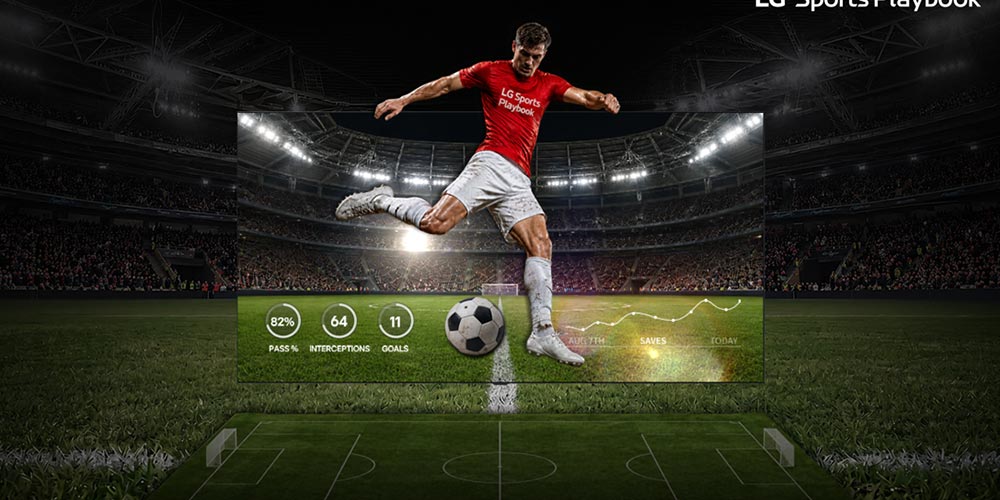 Lg electronics elevates game day with launch of sports playbook on lg smart tvs