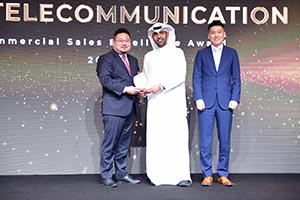 Ooredoo Kuwait Wins Two Prestigious Huawei Awards in Industry Excellence & Commercial Sales