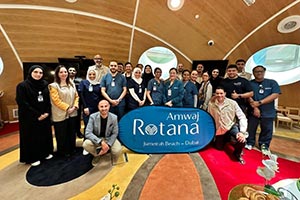 Year of Community:  Amwaj Rotana Dubai Brings Joy  to Young Patients at Al Jalila Children's Hospital