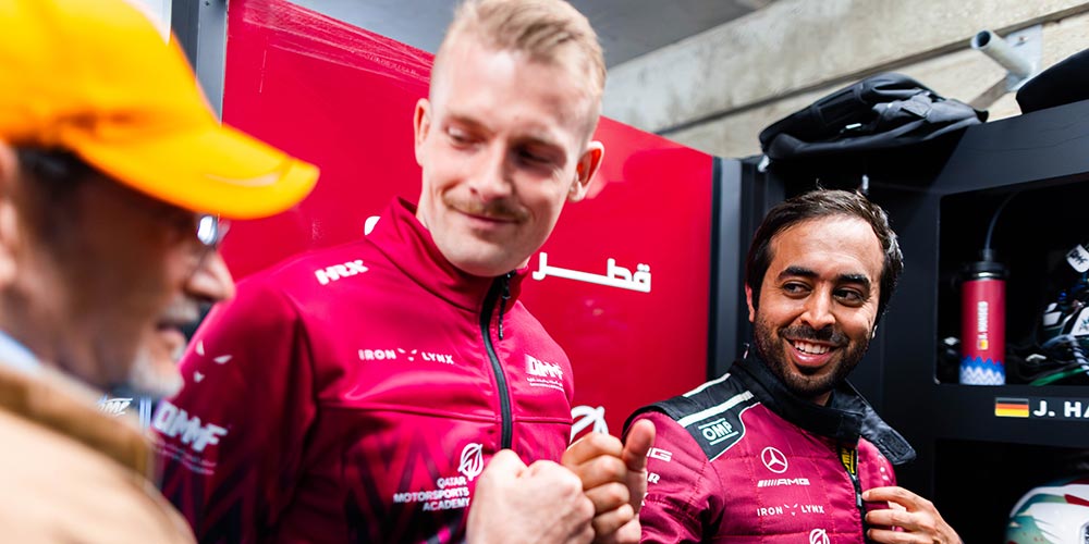 Team Qatar Enjoy Successful Opening Day at the 24 Hours of Le Mans