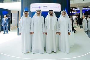 Under supervision of Smart and Autonomous Systems Council, Abu Dhabi Investment Office, General Civil Aviation Authority and Integrated Transport Centre (Abu Dhabi Mobility) sign c