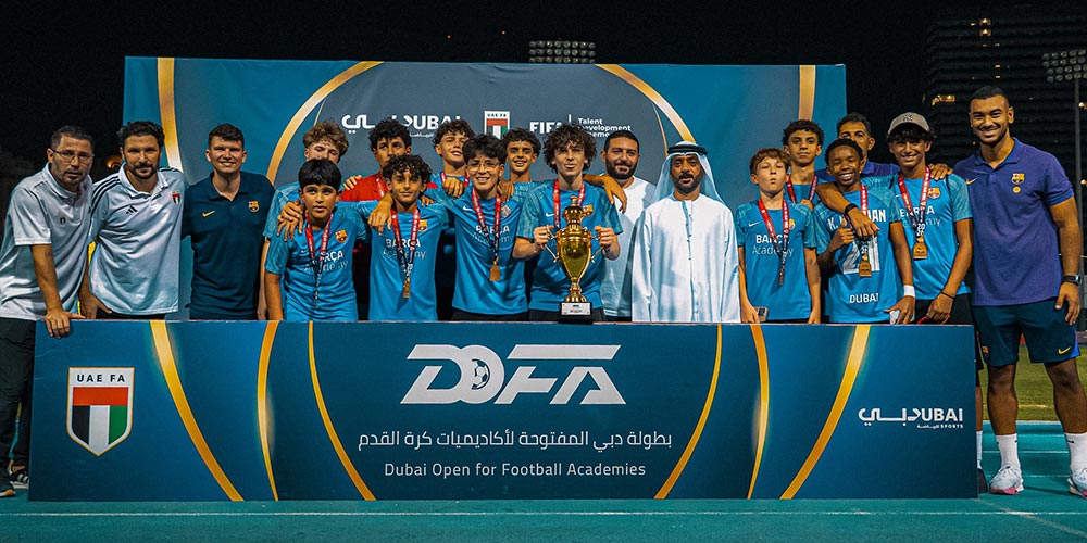 Summer edition of Dubai Open Football Academies Championship concludes with record 14,000 participants