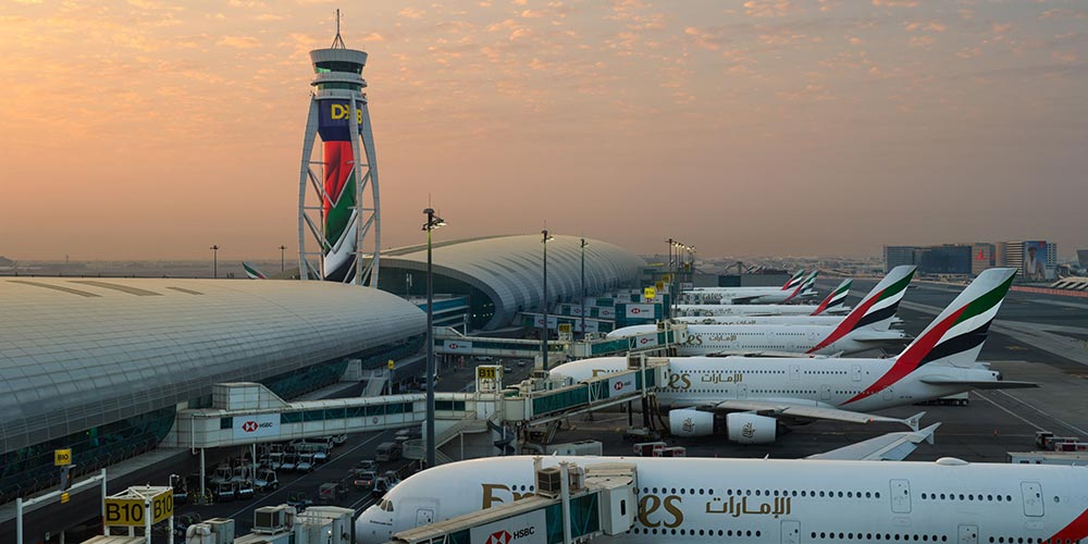 DXB's iconic landmark reflects the spirit of the UAE