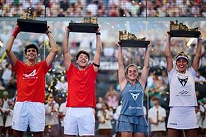 Oysho Valladolid Premier Padel P2 Coello and Tapia retain their crown: Arturo wins at home. Gonzalez and Josemaria lift the trophy once again