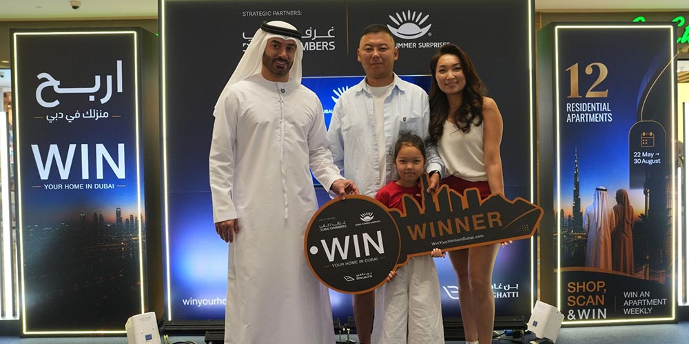A Dream Come True as Kazakhstani Tourist Wins New Dubai Home