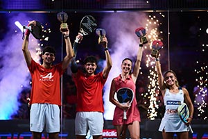 Betclic Premier Padel Bordeaux P2 Masterclass from Icardo and Jensen: first Premier Padel title for Tamara. Coello and Tapia make it four in a row