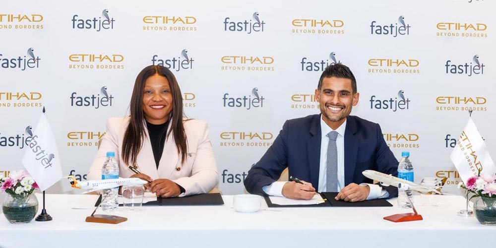 Etihad Expands its African Network with New Fastjet Zimbabwe Partnership