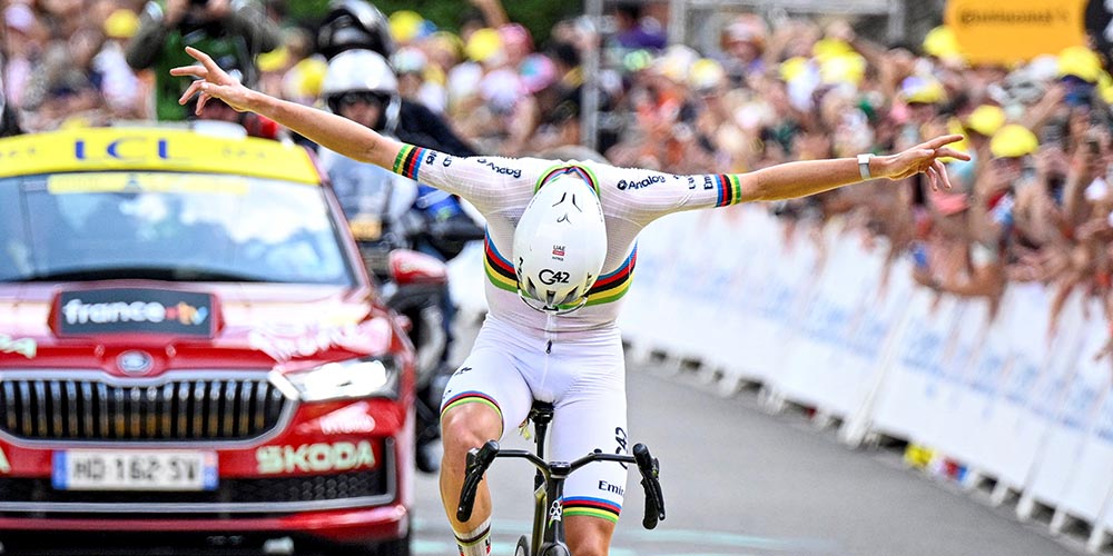 Tadej Pogačar conquers the Pyrenees to take stage win and Tour de France lead