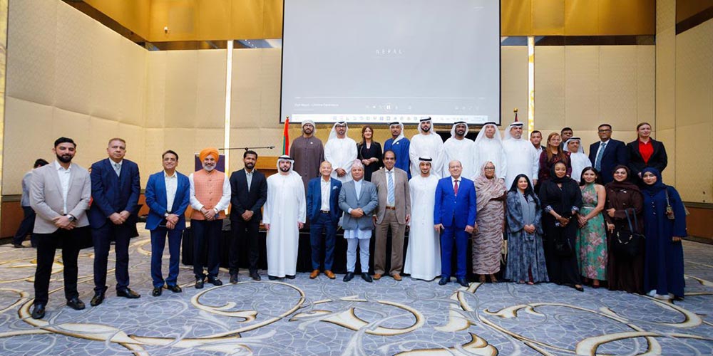 The Embassy of Nepal in Abu Dhabi organized a programme entitled "Nepal–UAE Economic Partnership"