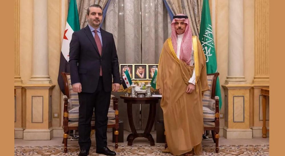 Foreign Minister Receives Syrian Counterpart