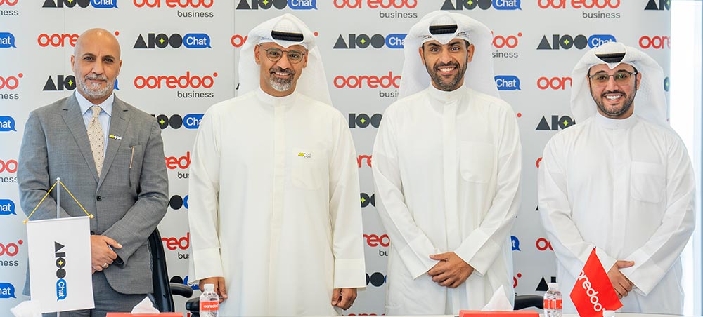 Ooredoo Kuwait Signs Memorandum of Understanding with AlooChat