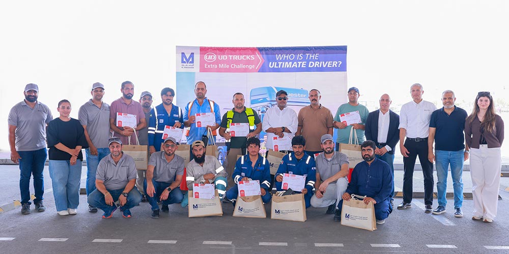 Al Masaood CVE Set to Go to UD Trucks Extra Mile Challenge Global Finale in Japan