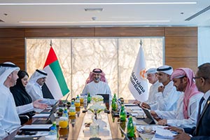 H.H. Sheikh Ammar bin Humaid Al Nuaimi chairs Ajman Bank Board Meeting
