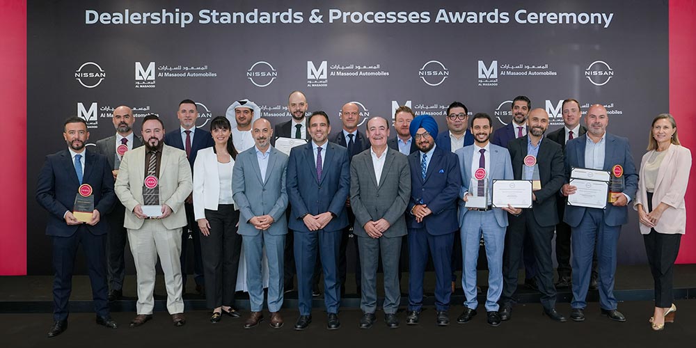 Al Masaood Automobiles Achieves Highest-Ever Score in Nissan's Global Dealership Standards Assessment