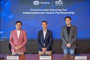 Globe partners with e& to strengthen international voice services