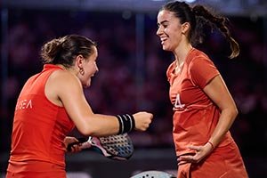London Premier Padel P1, Day5. Fernandez-Calvo: two tournaments, two finals. And the 'Clasico' is back in the men's draw