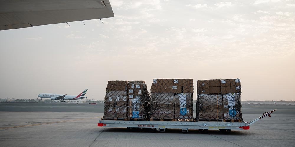 Dubai Humanitarian facilitates new air bridge to deliver critical WHO medical supplies to Gaza