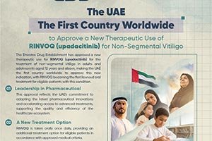 Emirates Drug Establishment approves new RINVOQ use as first oral treatment for non-segmental vitiligo
