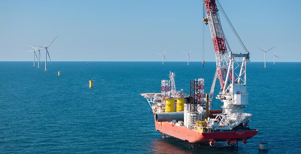 ScottishPower Renewables and Masdar mark major engineering milestone at East Anglia THREE windfarm