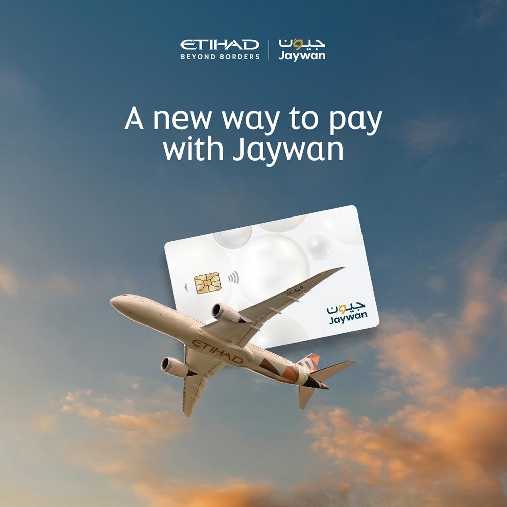 Etihad Airways Becomes the First Airline to Accept Jaywan Payments