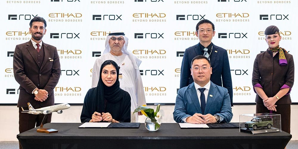 Etihad and ROX sign MoU to explore collaboration across travel and mobility