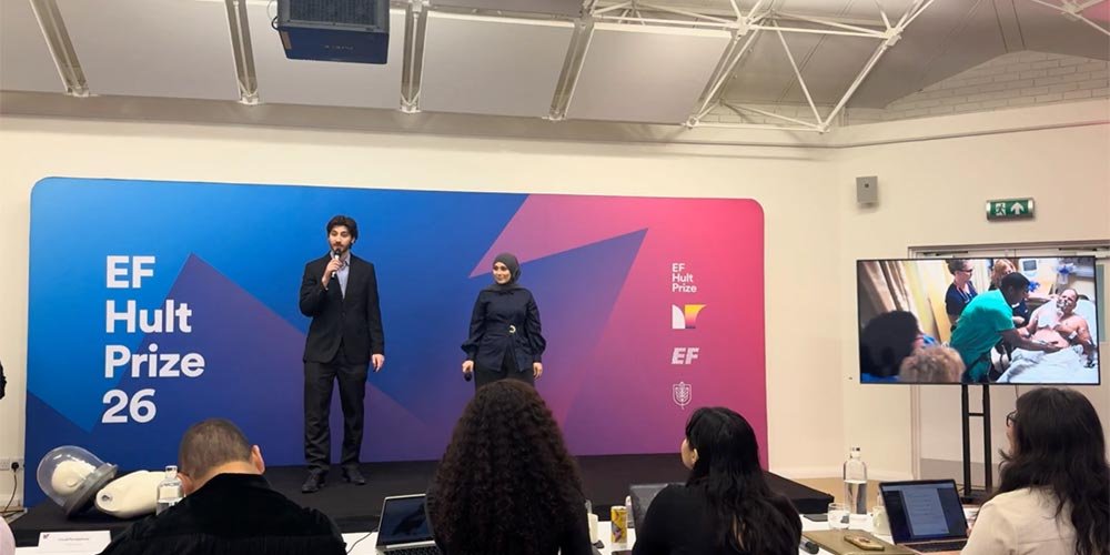 WCM-Q students' startup competes in world's largest student startup contest