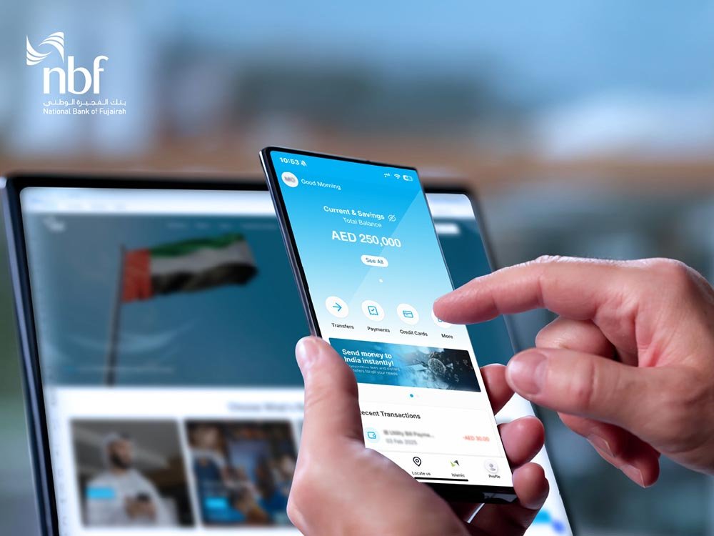 National Bank of Fujairah advances its digital banking journey with enhanced NBF Direct app features