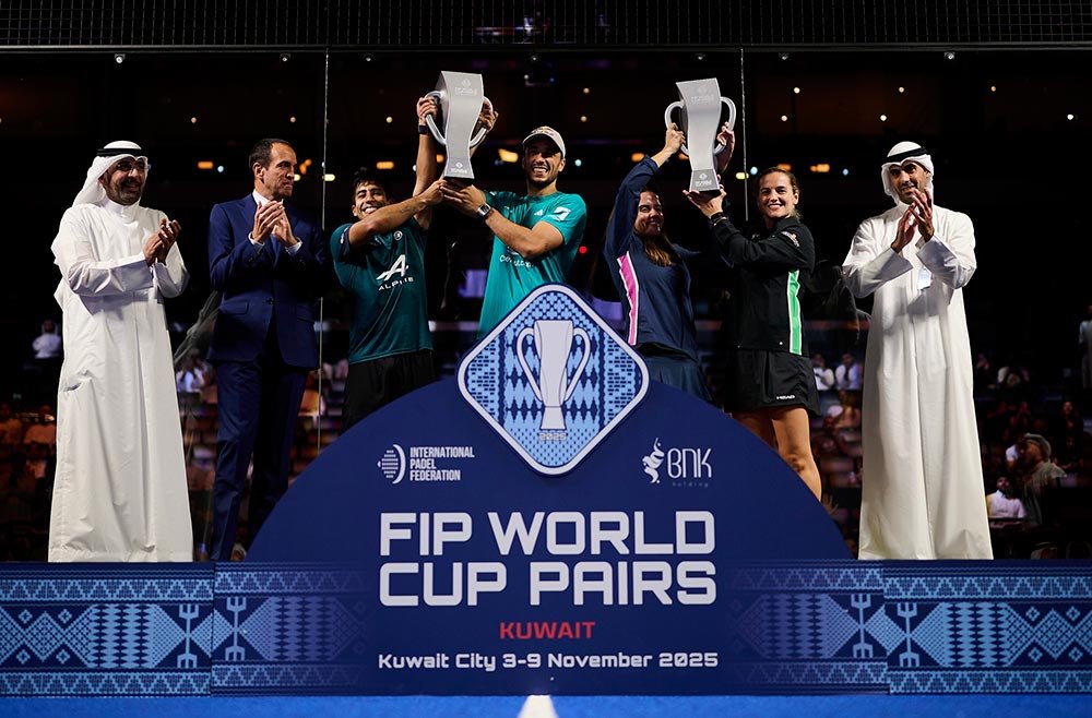 Kuwait Major Premier Padel, the draws Chingotto and Galan return to Kuwait as world champions. Josemaria vs Sanchez? Only possible in the semi-finals