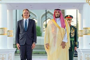 HRH the Crown Prince Holds Official Talks with Hellenic Republic Prime Minister in Riyadh