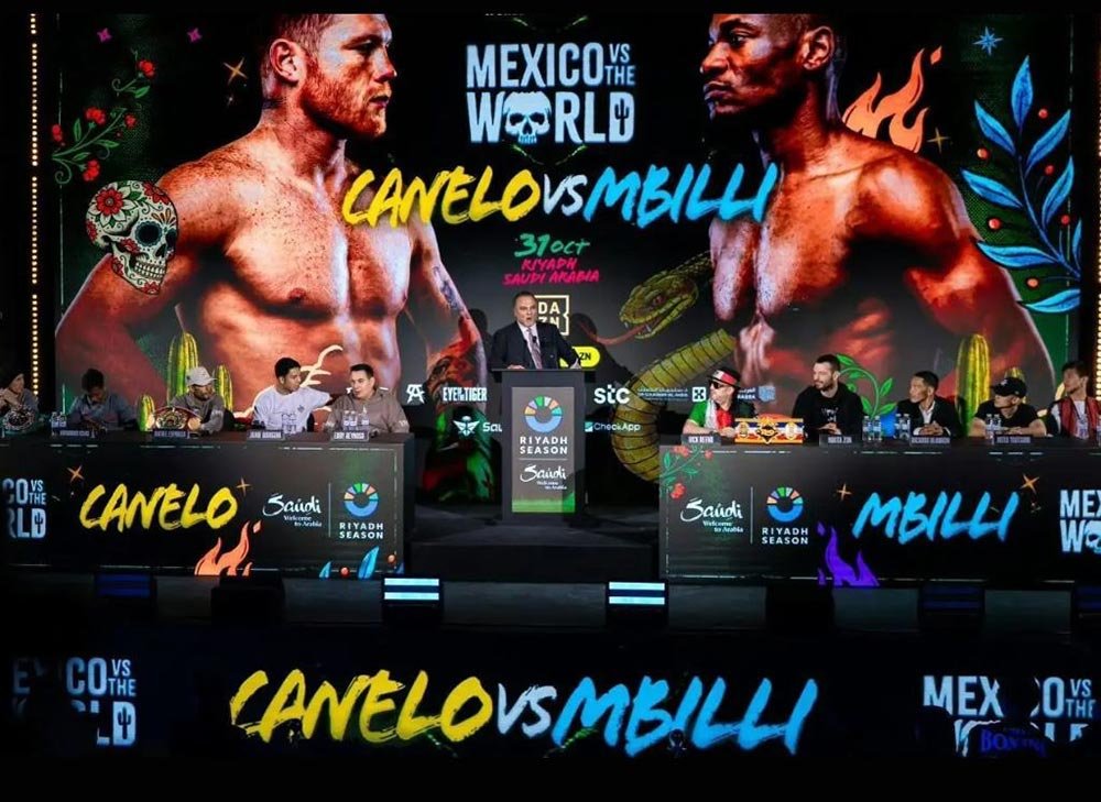 'Mexico vs. The World' Stars Set the Stage for Showdowns at Riyadh Press Conference Ahead of Saturday’s Fights