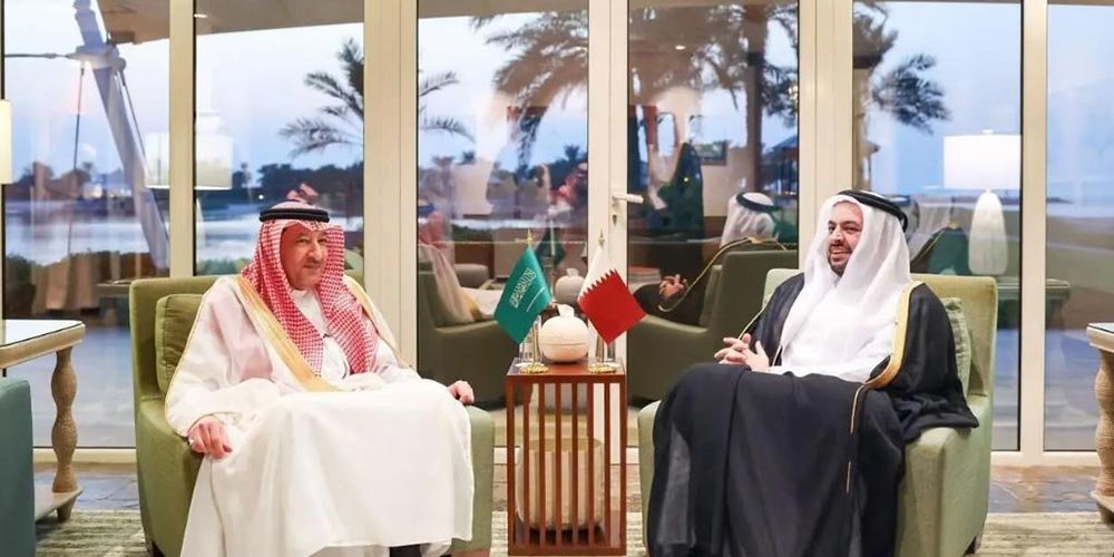 Vice Minister of Foreign Affairs Meets with Qatari Minister of State